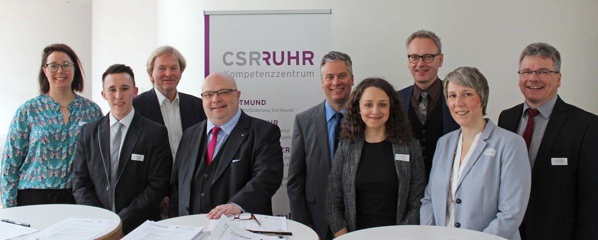 Projektteam CSR-Kompetenzzentrum Ruhr | Bild: Frank Scheele