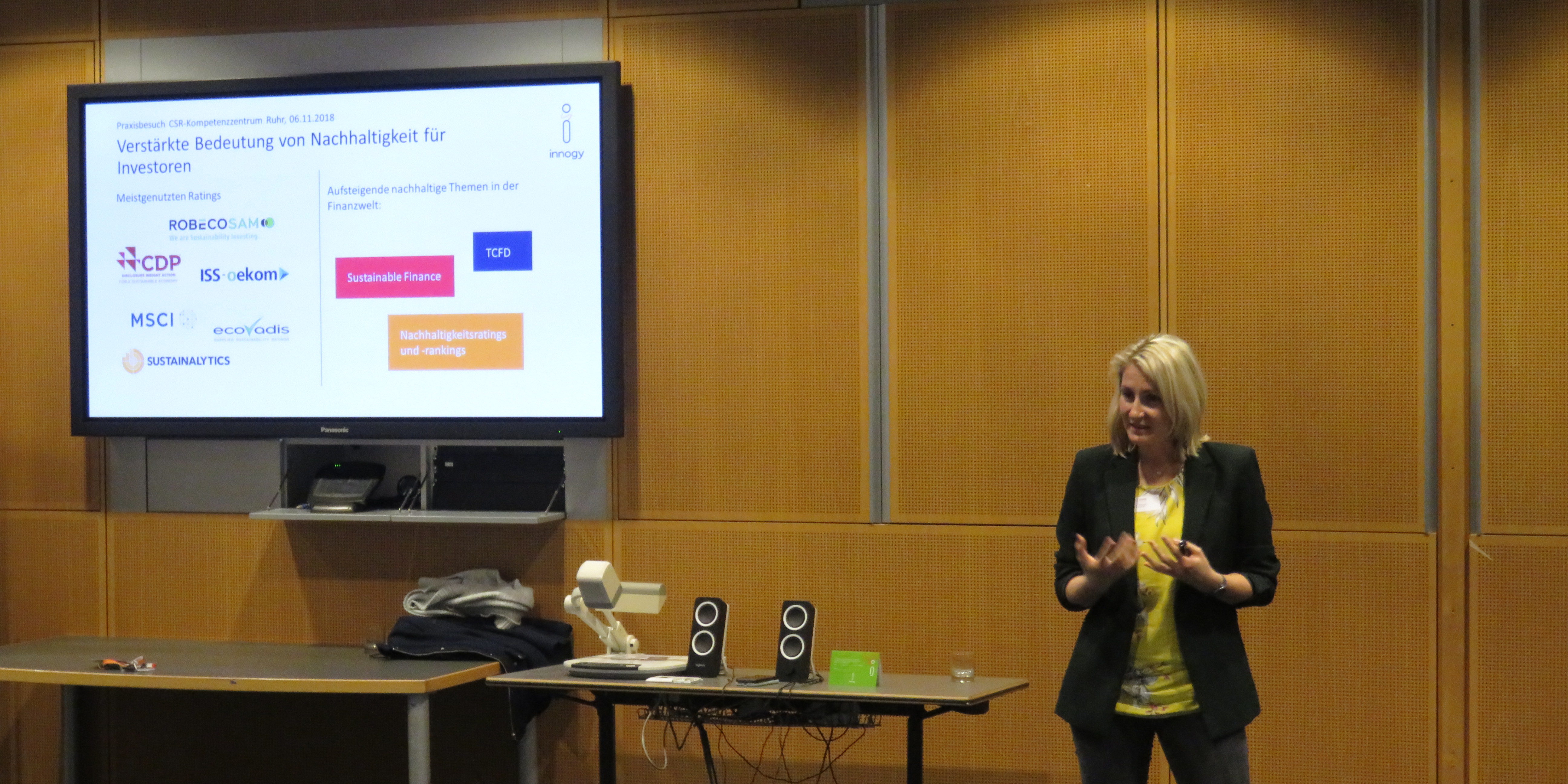 CSR-Praxisbesuch bei innogy in Essen